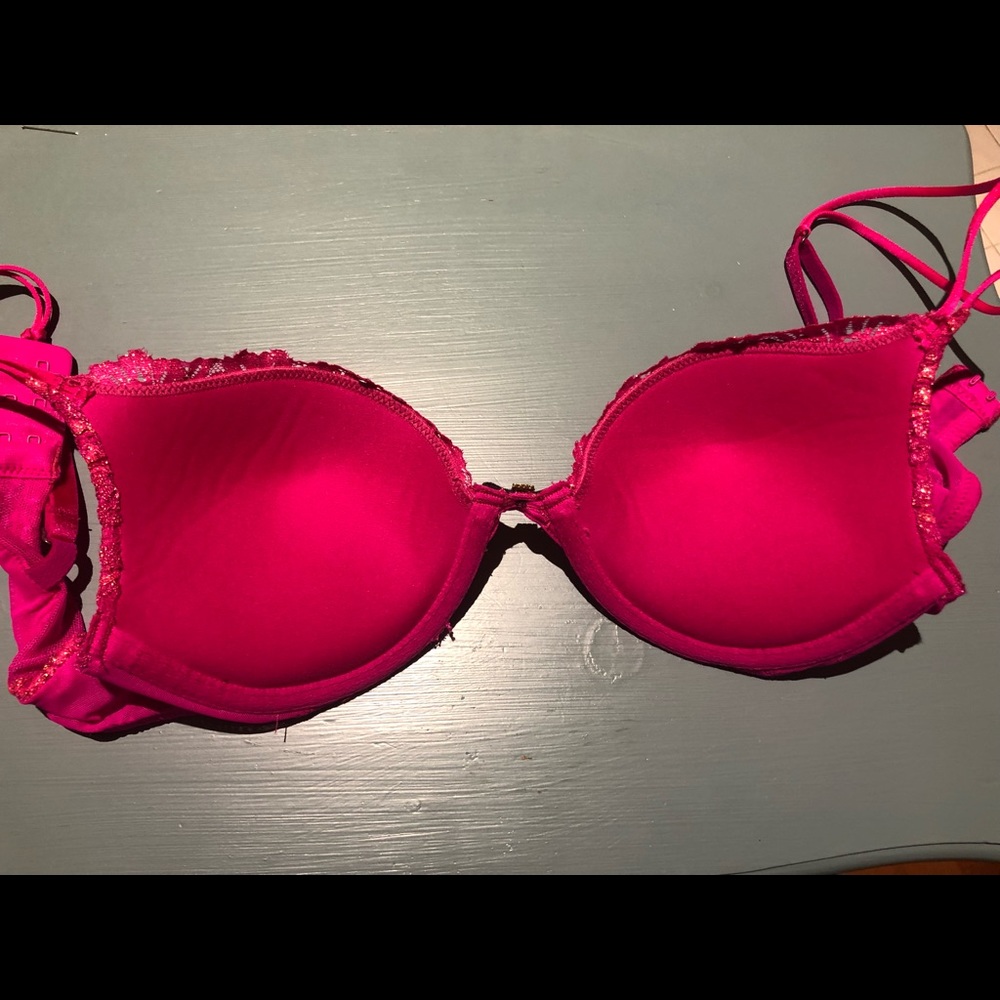 Gorgeous “Black bow”bra set S/34B - Picture 4 of 15